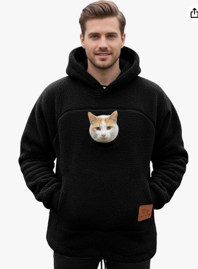 Unisex Fleece Human-Pet Matching Hooded Sweatshirt - wholesale Pet Apparel & Accessories