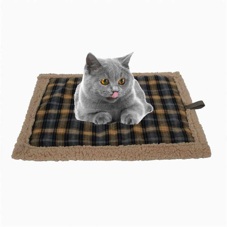 Large Warm Lambswool Dog Bed Mat Cat Pad - Image 2