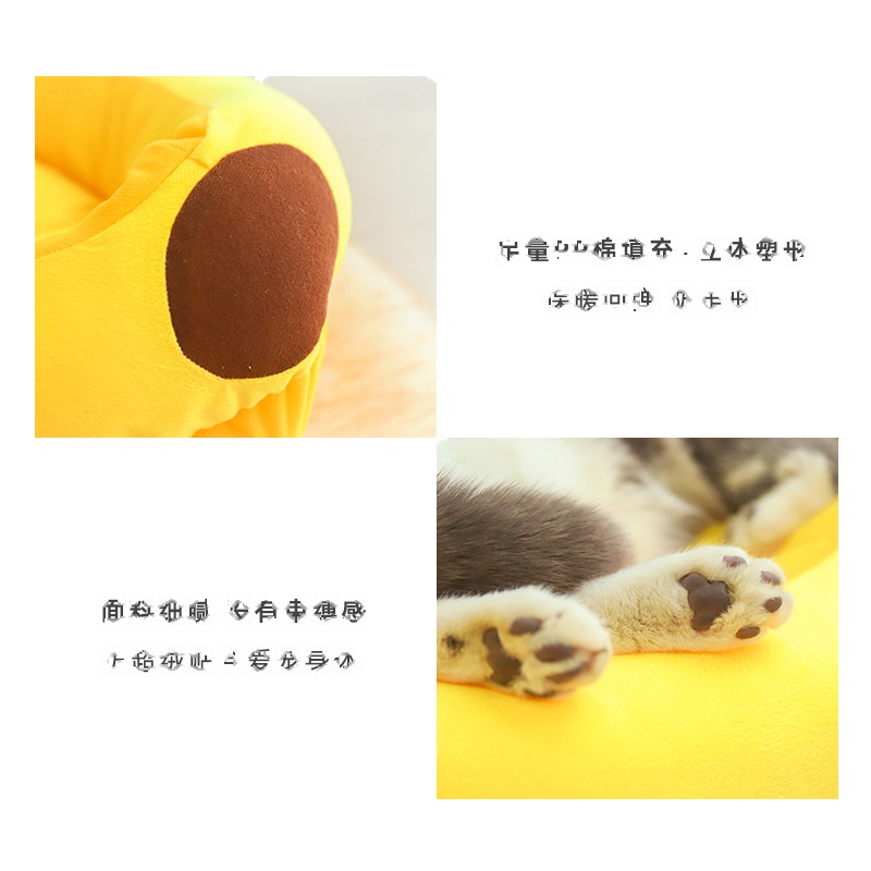 Banana Shaped Cat Bed Pet House For Small Dogs - Image 4