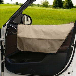 Oxford Car Door Protector Mat With Mesh Pocket