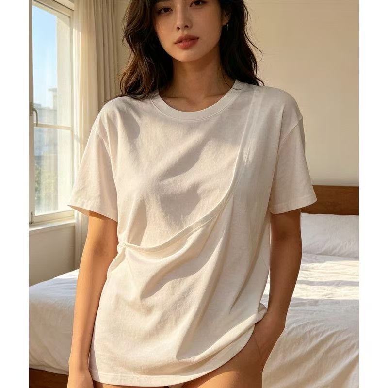Summer Large Pocket Short Sleeve T-Shirt Loose Comfortable - wholesale Pet Apparel & Accessories