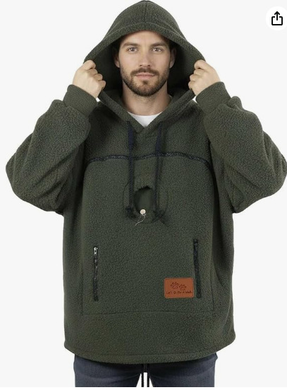 Unisex Fleece Human-Pet Matching Hooded Sweatshirt - wholesale Pet Apparel & Accessories