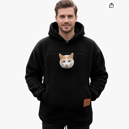 Unisex Fleece Human-Pet Matching Hooded Sweatshirt - wholesale Pet Apparel & Accessories