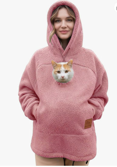 Unisex Fleece Human-Pet Matching Hooded Sweatshirt - wholesale Pet Apparel & Accessories