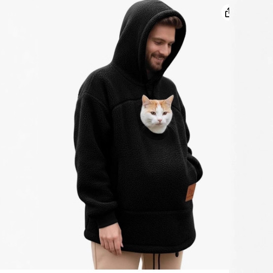Unisex Fleece Human-Pet Matching Hooded Sweatshirt - wholesale Pet Apparel & Accessories