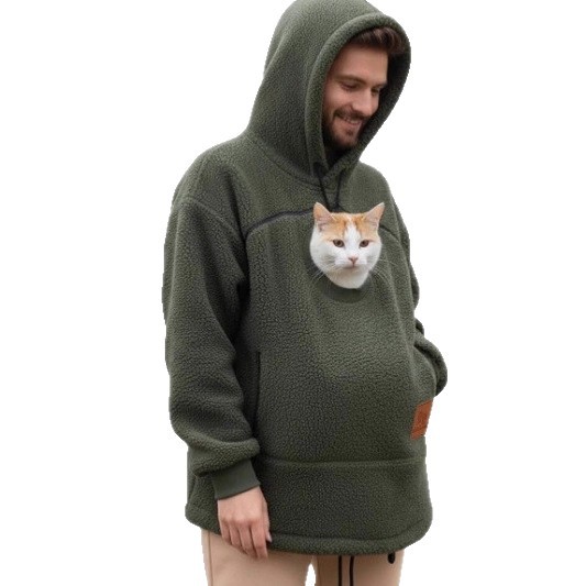 Unisex Fleece Human-Pet Matching Hooded Sweatshirt - wholesale Pet Apparel & Accessories