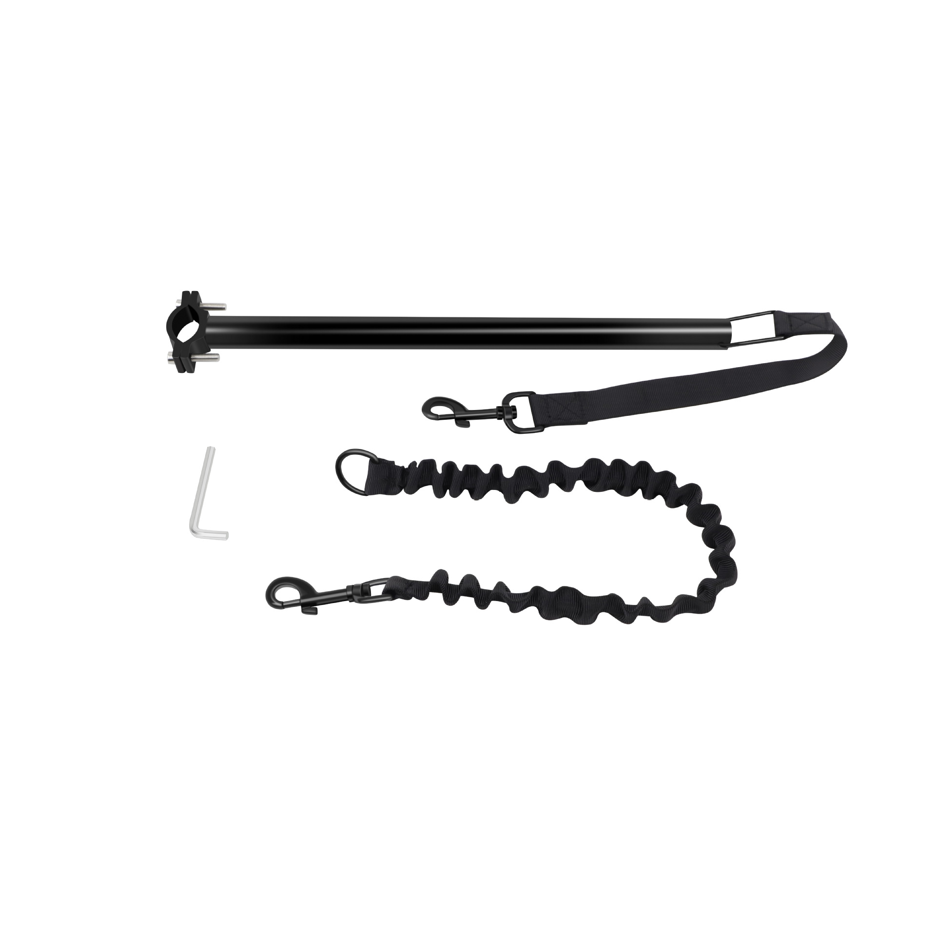Bicycle Dog Leash With Metal Rod And Elastic Buffer - Image 5