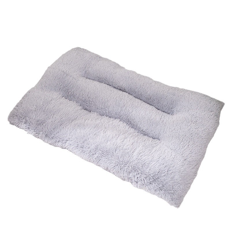 Long Plush Pet Bed Cushion Cat Bed Winter Warm Extra Large Soft Dog Mat - Image 5