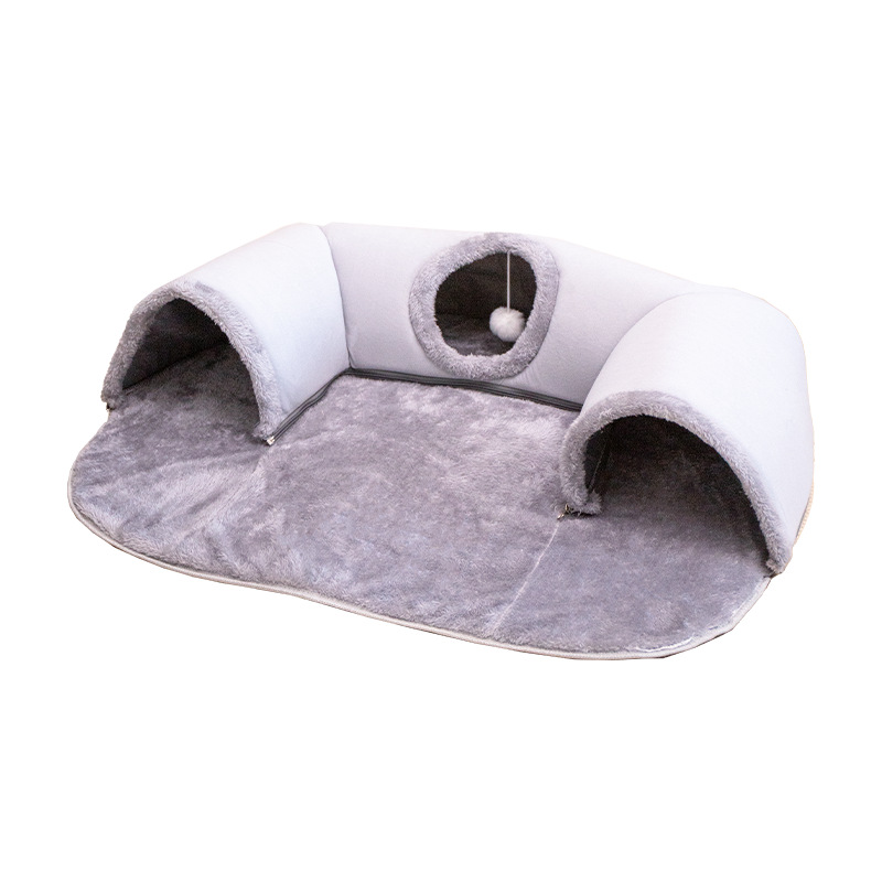 Cat Tunnel With Ball Multifunctional Play And Sleep Pet Bed - Image 5