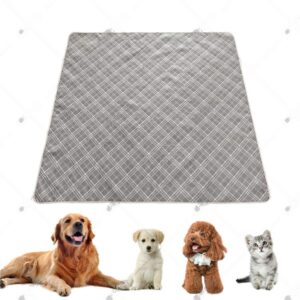 Fleece Absorbent Washable Pet Pee Pad for Dog Crate