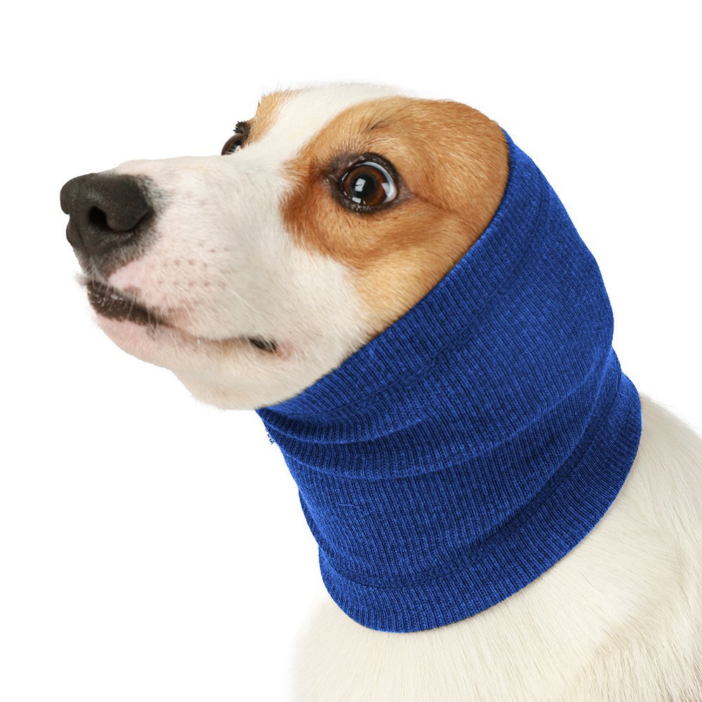 Pet Dog Neck Warmer Anti-Static Thunderstorm Calming Head Cover - Image 5
