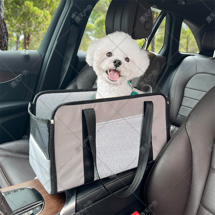 Summer Cooling Three-Use Car Pet Bed Ice Silk - Image 2