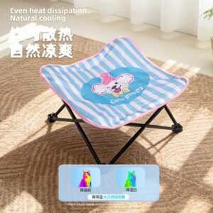 Pet Cartoon Bed Elevated Waterproof Steel Frame