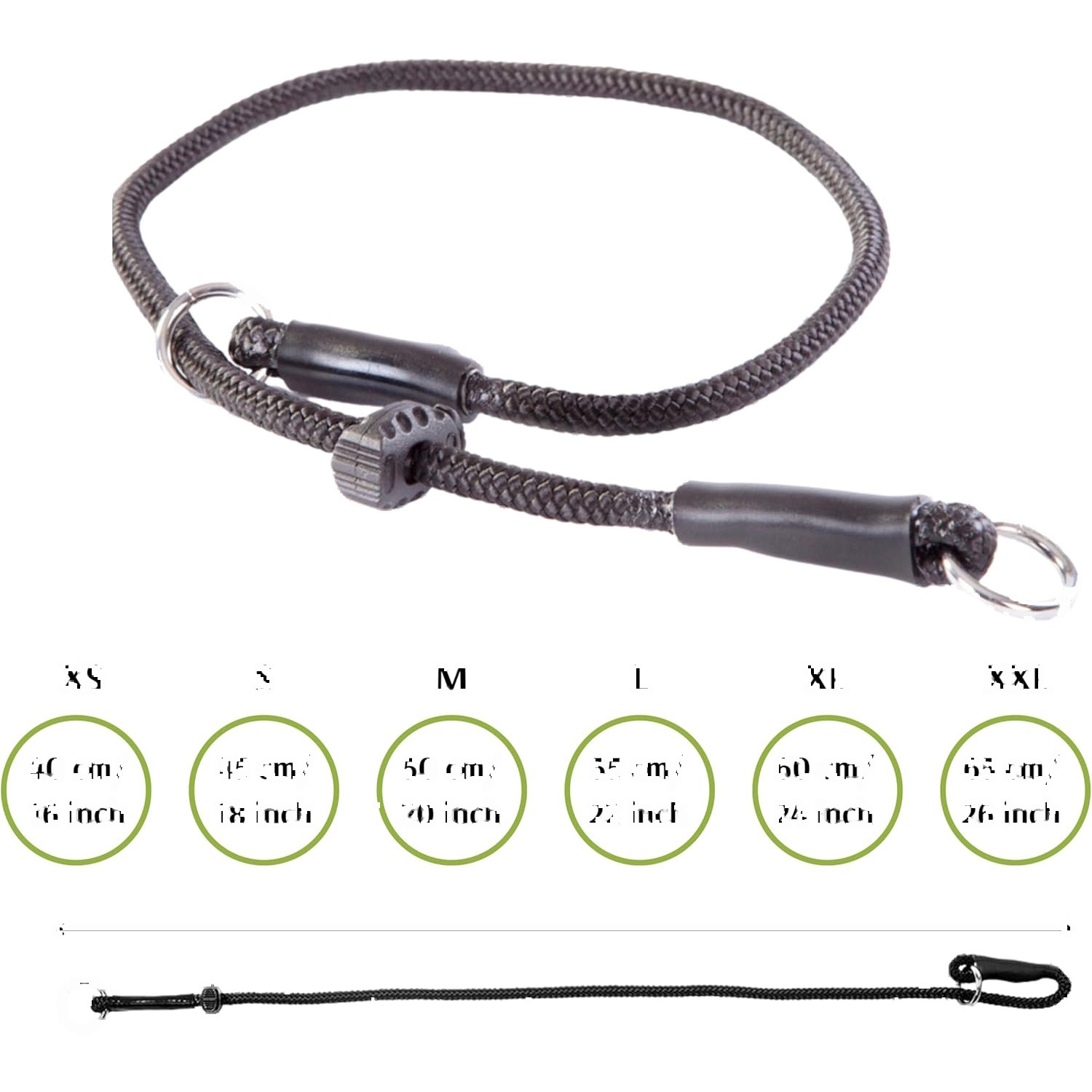 Pet Choke Training Rope Nylon Dog Leash - Image 3