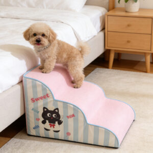 Pet Stairs for Small Dogs Removable Washable