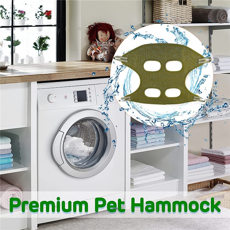 Pet Grooming Hammock Breathable Mesh For Cats Dogs - Image 2