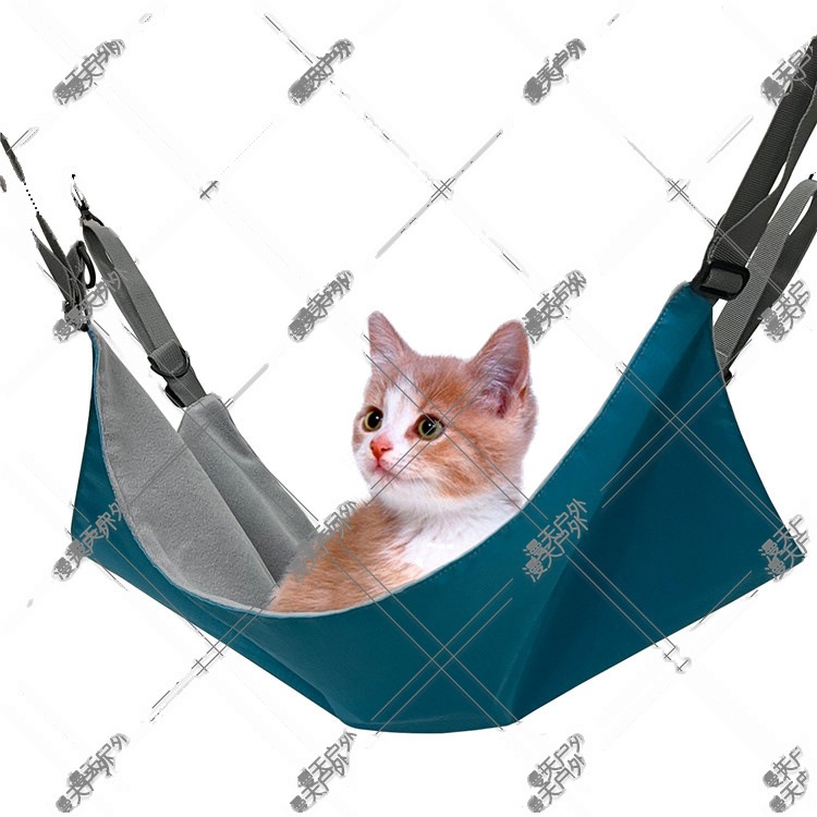 Autumn Winter Warm Cat Hammock Waterproof Plush Two-Use Pet Hammock - Image 5