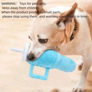 Squeaky Dog Toy Water Cup Shape Chew Resistant