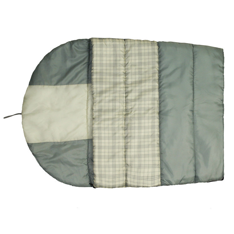 Plaid Print Dog Sleeping Bag Red Green 69x93x58cm - Image 4