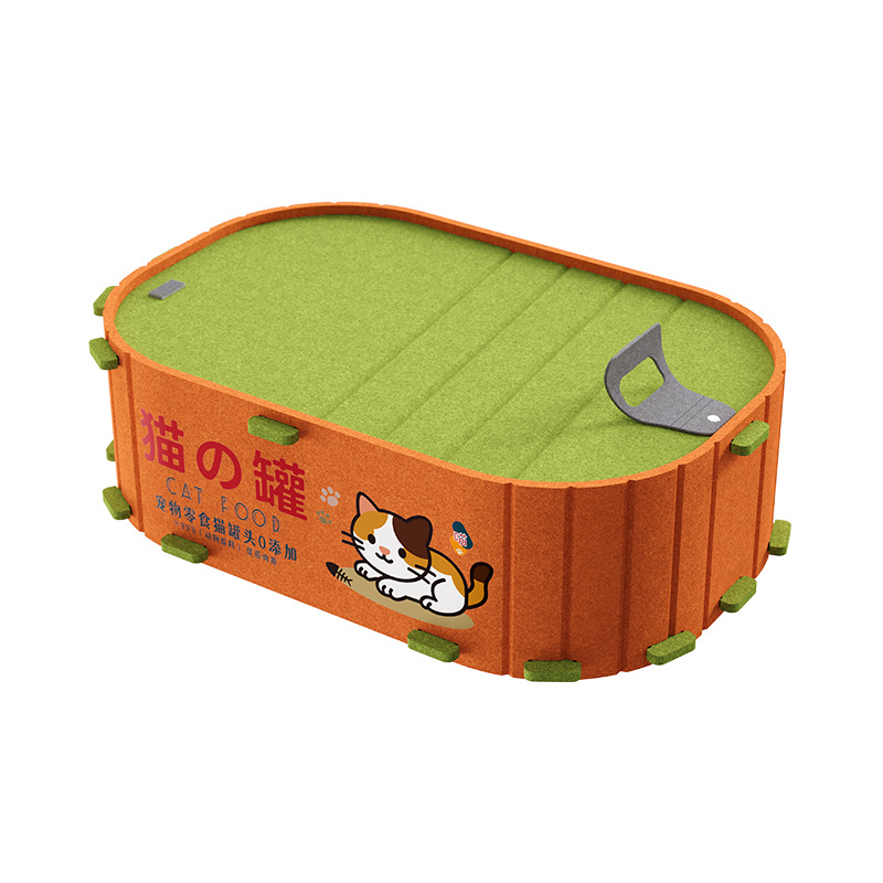Felt Can Cat Bed Enclosed Four Seasons - Image 5