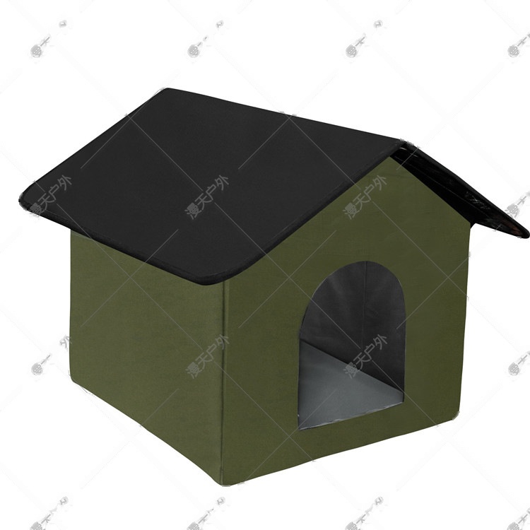 Foldable Heated Cat House Portable Pet Bed - Image 2