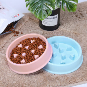 Slow Feed Anti-Choke Dog Bowl Cat Food Bowl Pet Bowl