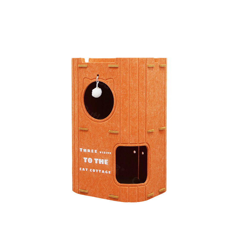 Multi-Layer Cat Bed Scratcher Tree Hole Double-Layer - Image 5