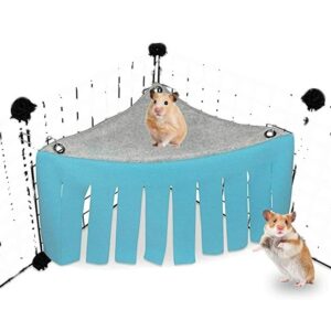 Hamster Guinea Pig Hanging Bed Tassel Corner Hideout