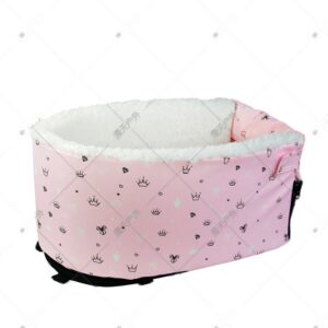 Fleece Lined Pet Car Center Console Bed Waterproof