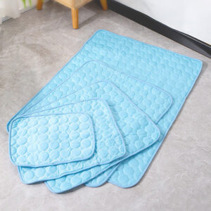 Ice Silk Cooling Mat For Pets Summer Sleeping Pad