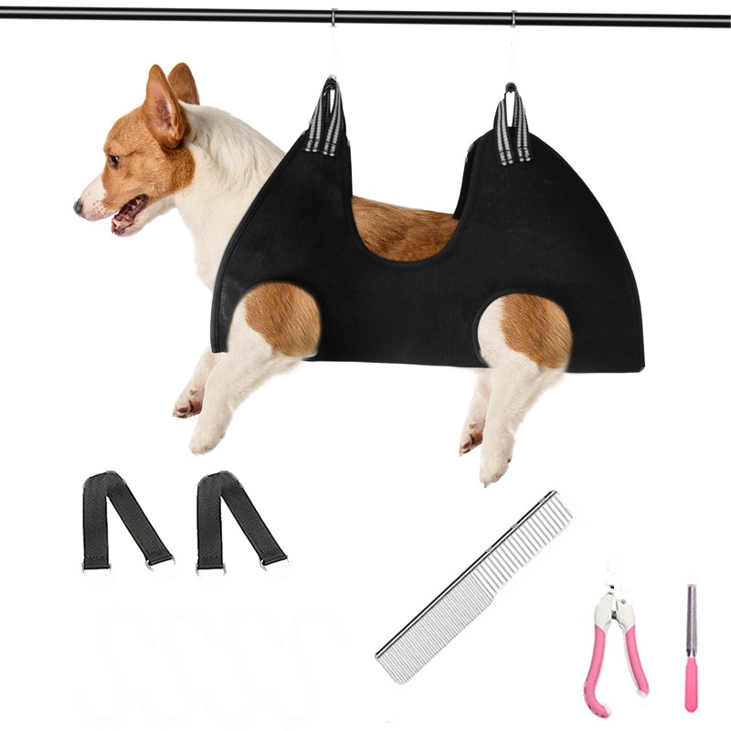 Pet Grooming Hammock Breathable Mesh For Cats Dogs - Image 3