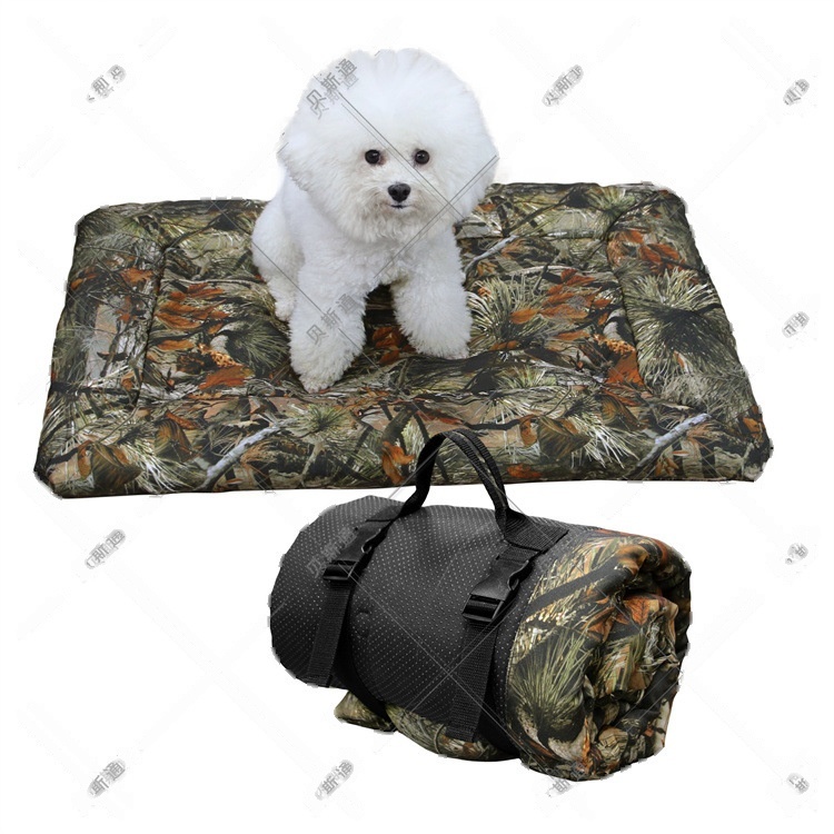 Portable Roll-Up Waterproof Pet Mat Camouflage