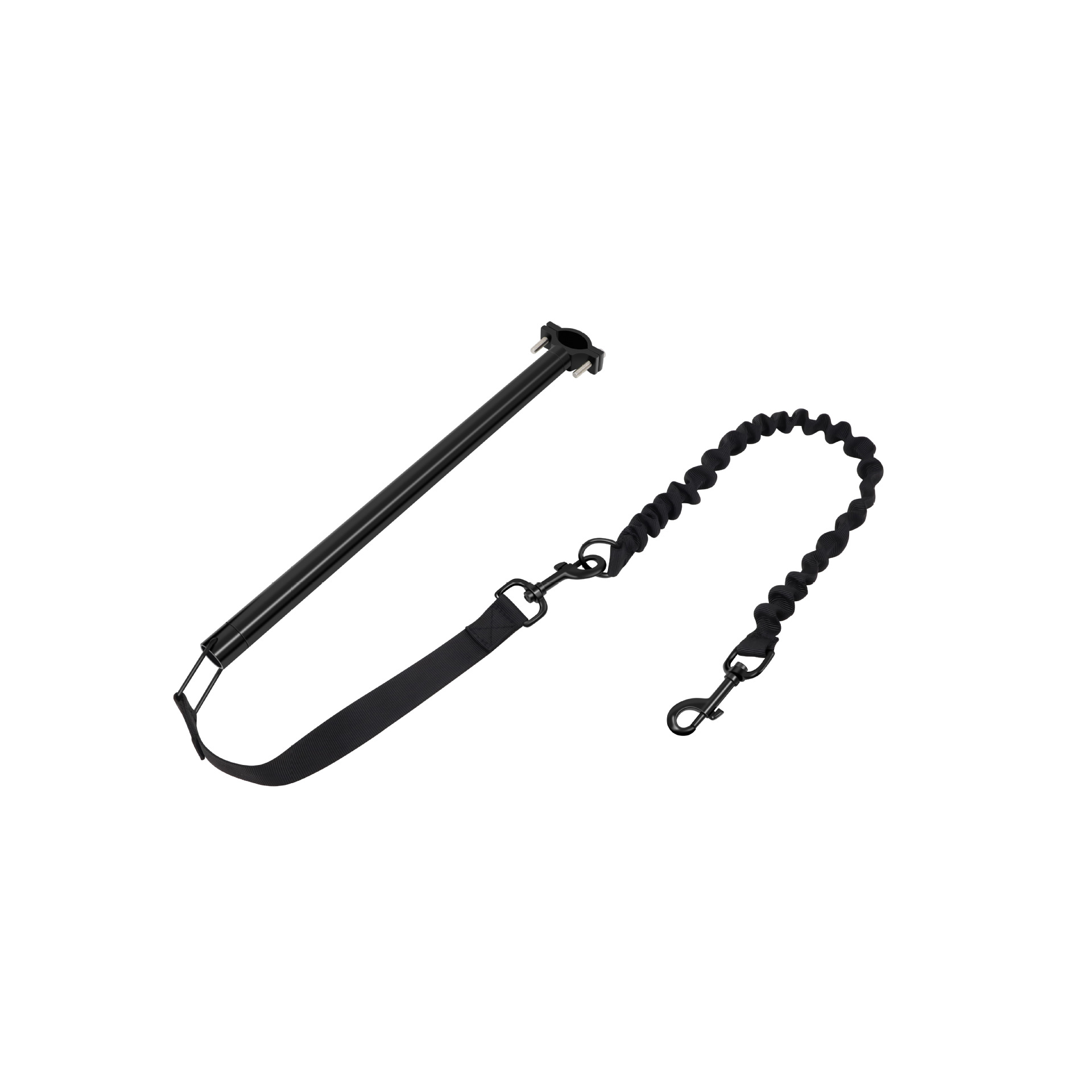 Bicycle Dog Leash With Metal Rod And Elastic Buffer - Image 4