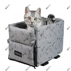 Car Single Double Open Center Console Pet Bed Portable
