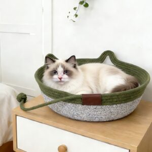 Cotton Rope Cat Bed Scratcher Open Cat Mat