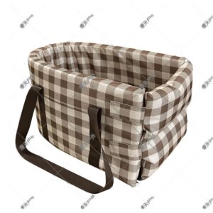 Portable Waterproof Pet Car Seat Center Console Carrier