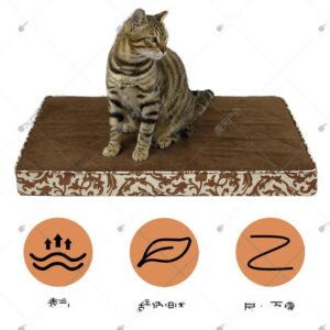 Suede Waterproof Comfortable Pet Mat Removable Washable