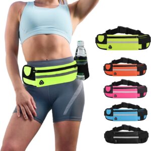Sports Waist Bag Dog Leash Reflective Retractable