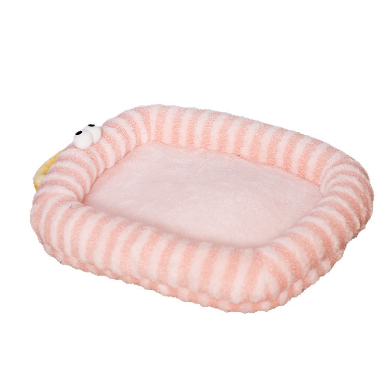 Winter Warm Soft Oval Pet Bed For Cats Dogs - Image 5