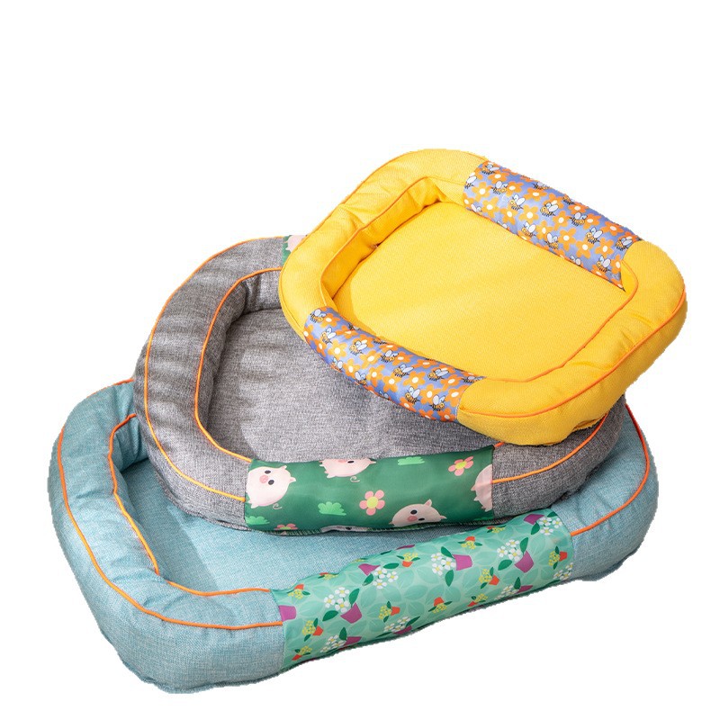 Square Cat Bed Four Seasons Universal For Cats And Small Dogs - Image 5