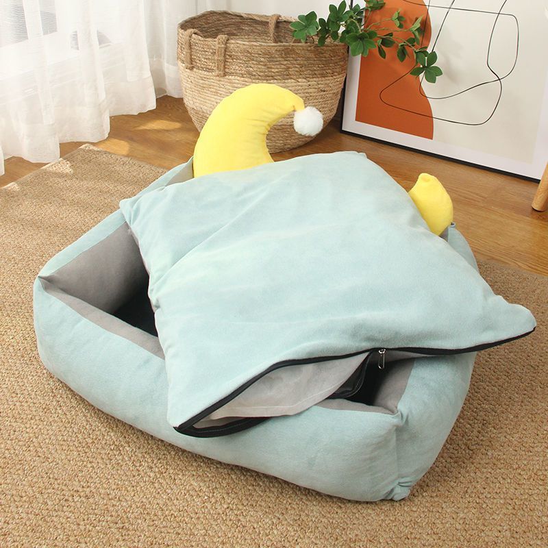 All Season Dog And Cat Bed For Small Breeds Removable - Image 3