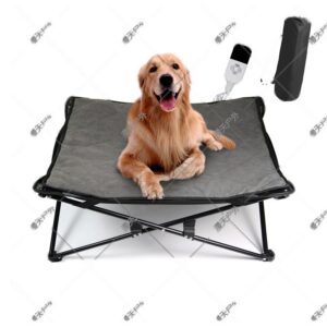 Foldable Heated Pet Bed Removable Washable