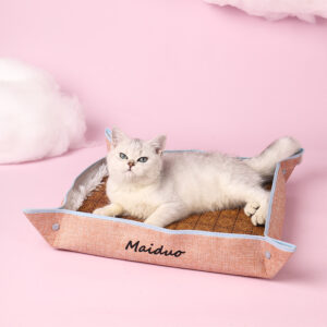 2-in-1 Cat Bed for Cats & Small Dogs