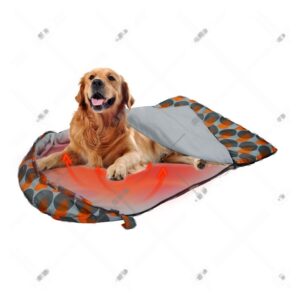 Heated Pet Sleeping Bag Adjustable Three Levels