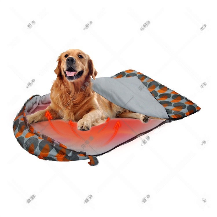 Heated Pet Sleeping Bag Adjustable Three Levels