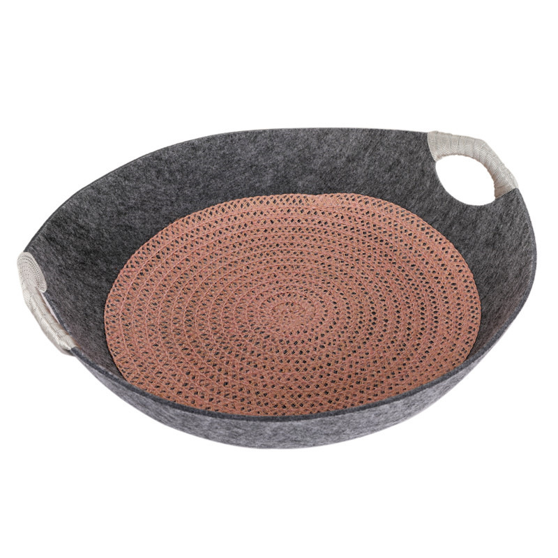 Detachable Felt Pet Bed For Cat And Small Dog - Image 5