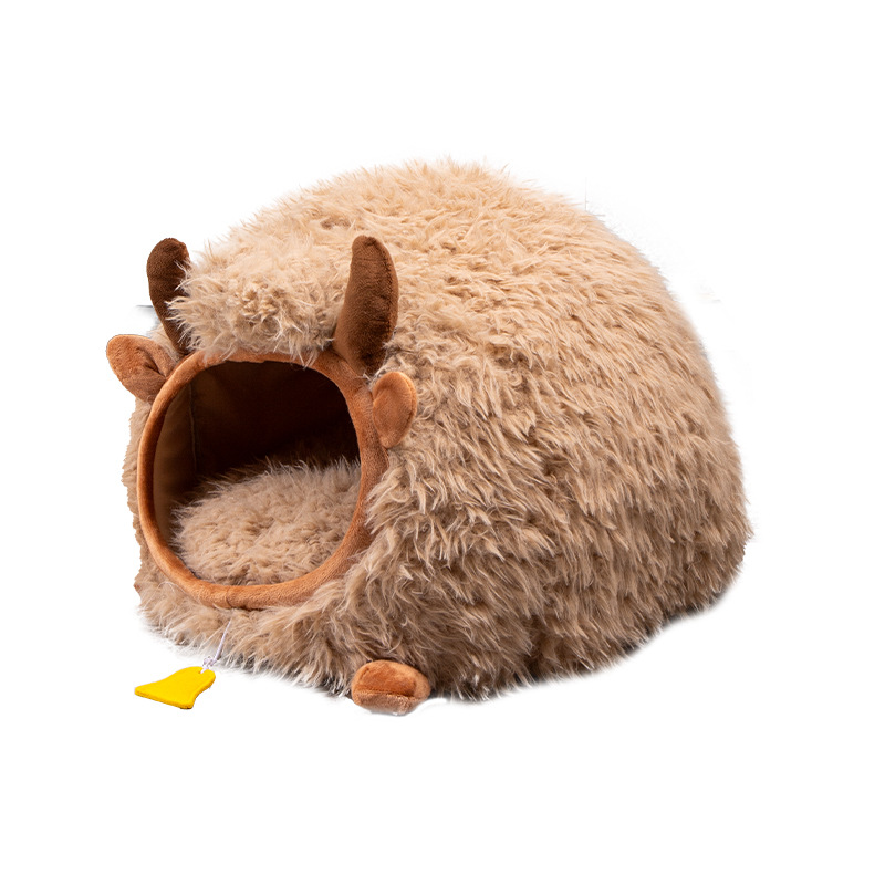 Yak Nest Cat Bed For Autumn Winter - Image 5