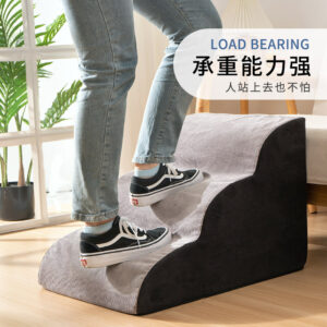 Wave Dog Stairs Pet Ramp for Small Dogs Multi-Step Sponge