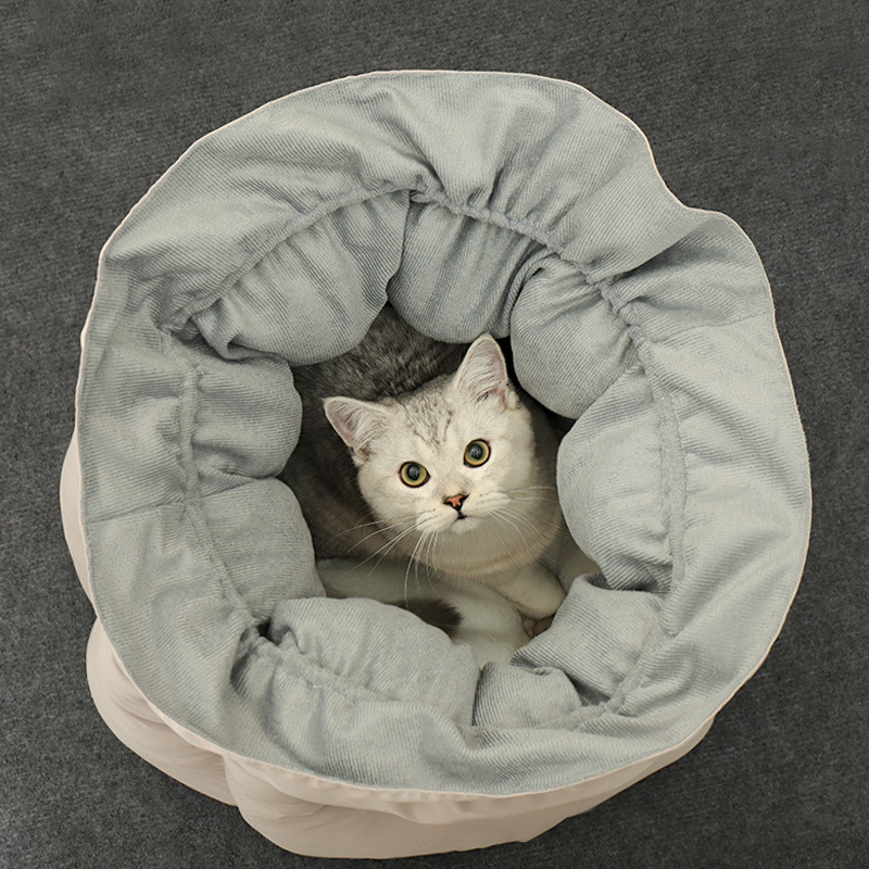 Warm Money Bag Enclosed Cat House Bed - Image 3
