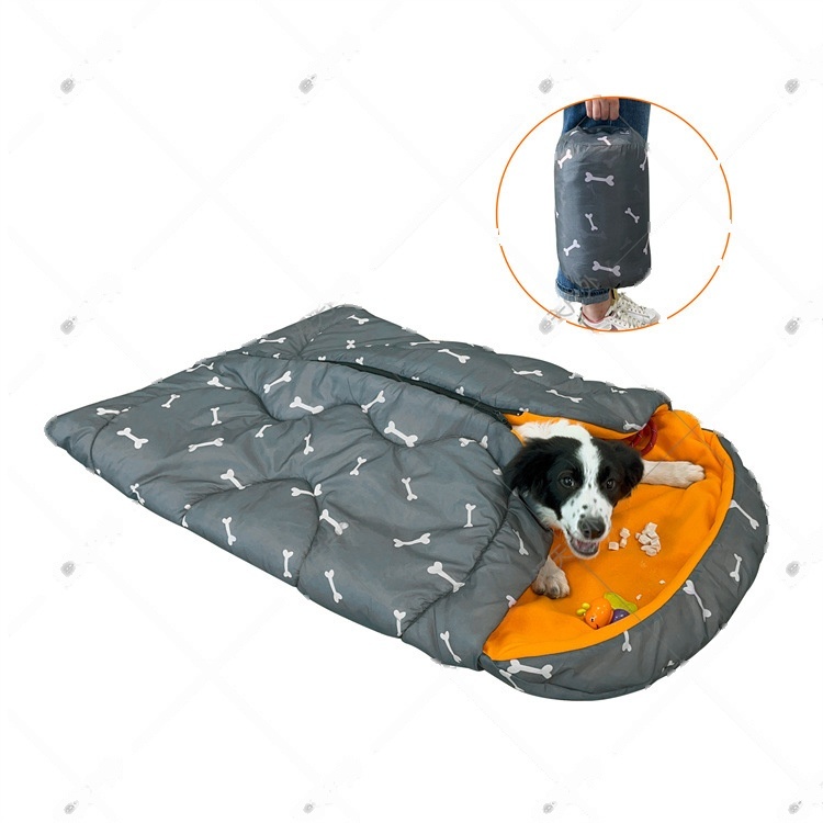 Thickened Waterproof Pet Sleeping Bag for Camping